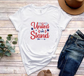 United We Stand Independence Day SVG For Silhouette and Cricut Cutting Machine | Additional Formats include PNG, JPG,  EPS, DXF, PDF and WebP